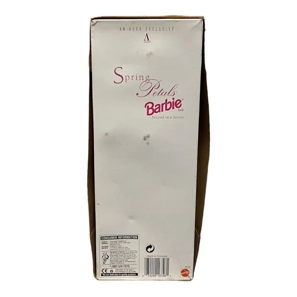 Barbie Spring Petals Barbie Blonde Avon Exclusive 1996 Mattel 16746 New NIB